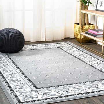 Acanthus French Border Area Rug